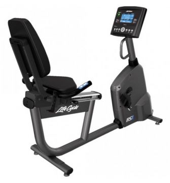 Life Fitness RS1 Recumbent Bike with GO console