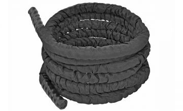 NL Covered Battle Rope, 1.5' x 30ft, Black                                                          