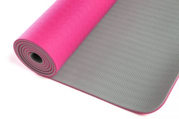 RT Yoga Mat Pink/Grey